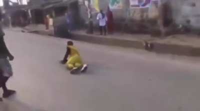 Stunt goes wrong