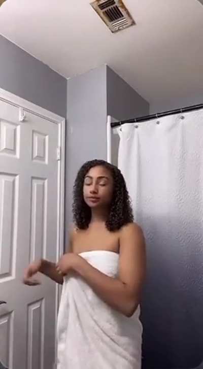 Forgot she was live