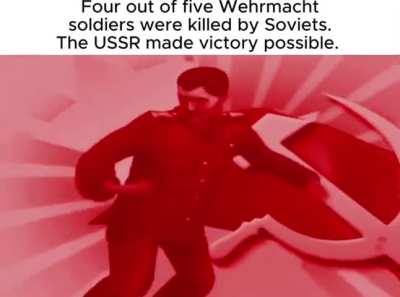 Stalin and the USSR increased the collective life expectancy by hundreds of millions of years 