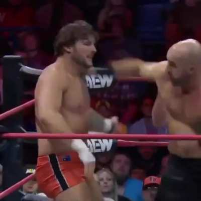 Claudio Castagnoli was acting weird on Collision for seemingly no reason 🤷&zwj;♂️