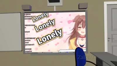 "you are lonely"