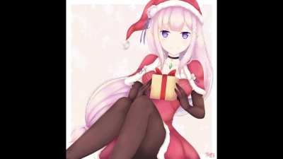 Christmas Emilia [Re:Zero &minus; Starting Life in Another World]
