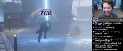 NO HE'S GONNA HURT ME
