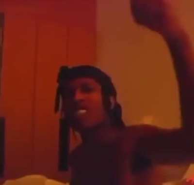 Is this A$AP Rocky? I&rsquo;m tryna find this vid without the censor