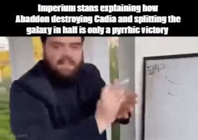 Something something "temper tantrum"