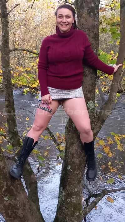 Up in the tree tops