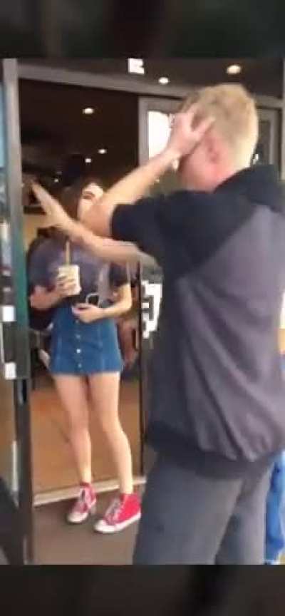 Flirting with someone&rsquo;s Gf in their face is not a good idea
