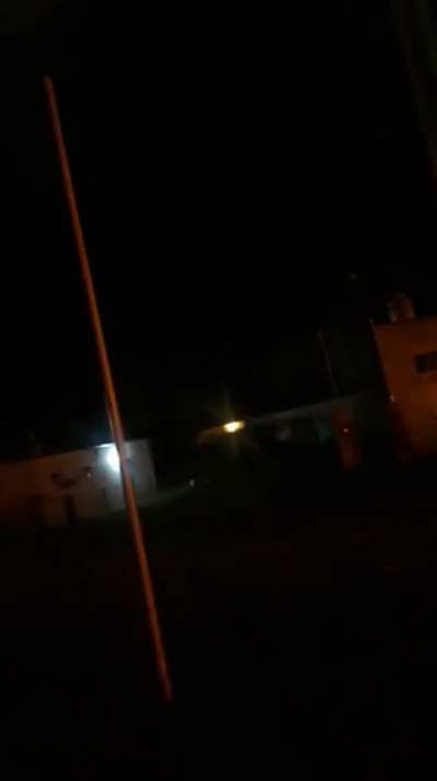 Anoche hubo una tormenta en mi ciudad y bueno...