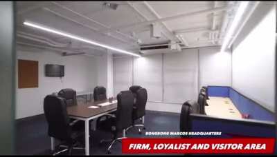 Marcos Jr.&rsquo;s Headquarters- This is where ill gotten went.