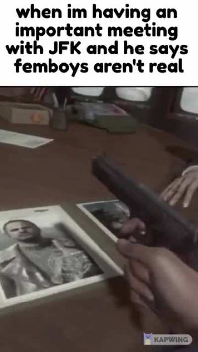 mason don&rsquo;t shoot jfk nooo