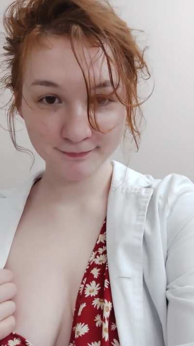 Still at duty sneaking at the bathroom lol