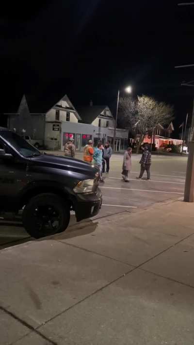 Biweekly-monthly city downtown fight (idk why it happens to tends to happen almost that often) 