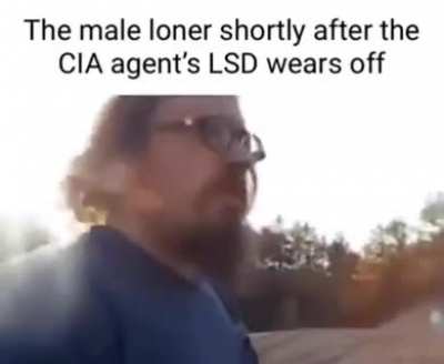 The CIA, those mfs