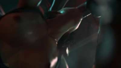 Jill deep throat while getting fucked (Yeero)