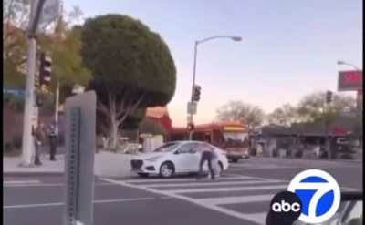 West Hollywood replaced police officers with unarmed "safety ambassadors". Here's how they handle an assault in progress.