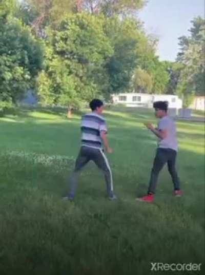 Bloody park fight | best 1 on 1