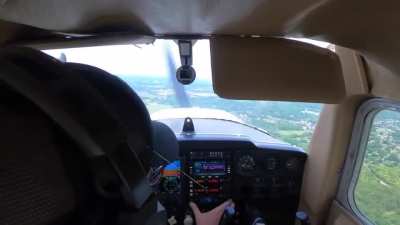 Student pilot loses engine during flight