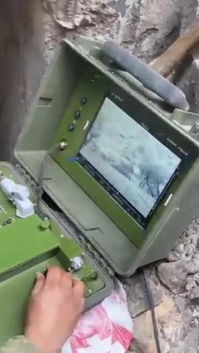 Stugna-P/Skif in action striking Russian positions