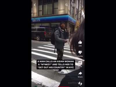Harassing Asian Women in NYC