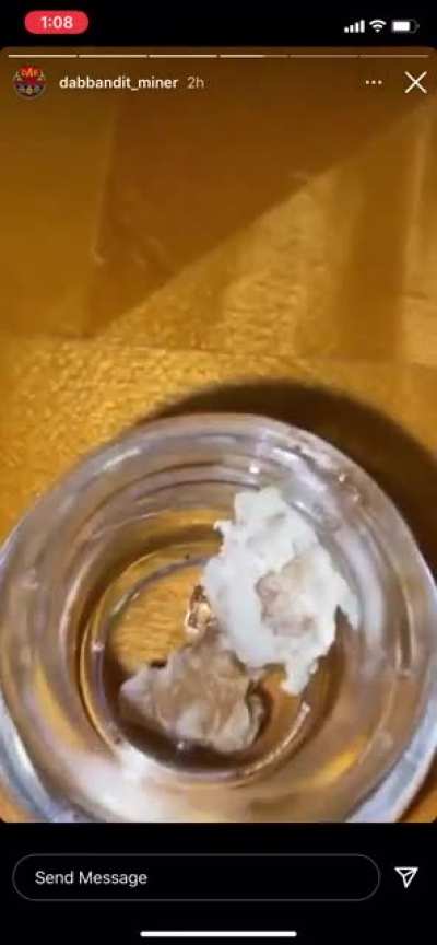 This is the moldy Cresco concentrate that I was talking about...🤮