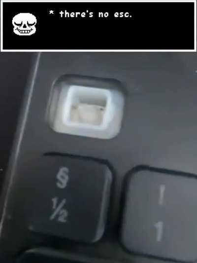 Sans has lost ctrl