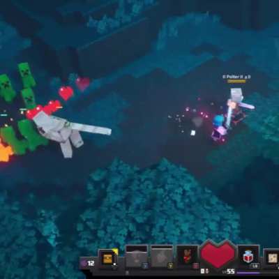 Golem vs Creeper is a pretty bad match-up