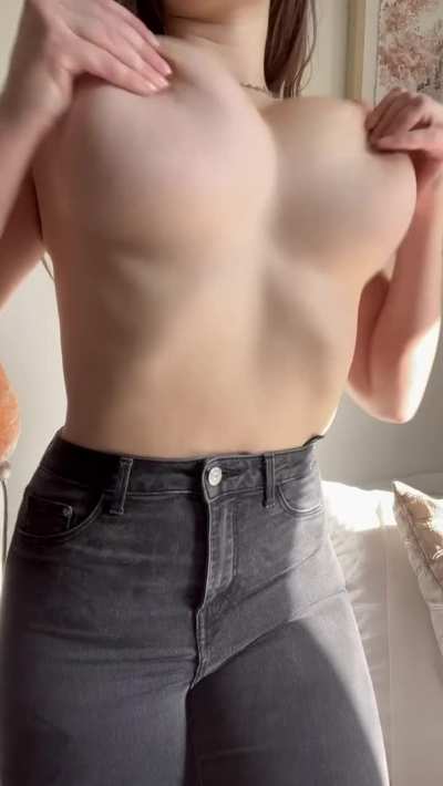 I hope you don't mind if I go braless