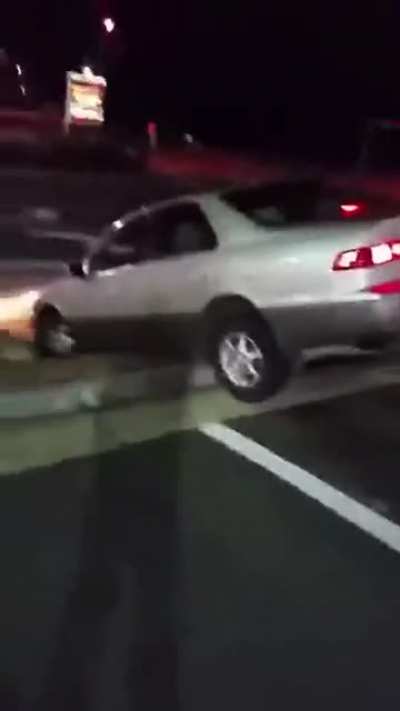 "Yeah im ok, im just tryna get my car outta here"