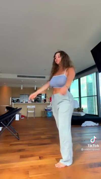 Dark nipple bounce