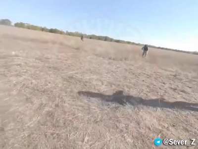 (Old Video Sorry If Repost) (Alledgly) Ukrainian Armed Forces shooting (alledgly) foreign fighters in a friendly fire accident (Unsure if this is real as I found no other information on it).
