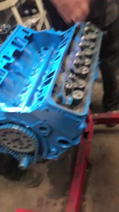engine paintwork