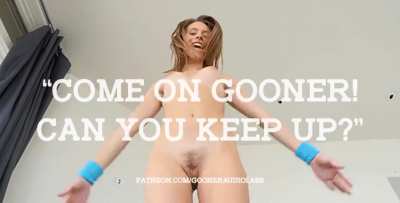 "Come on Gooner! Can you keep up?"