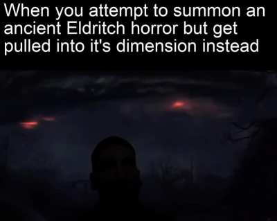 Oblivion awaits