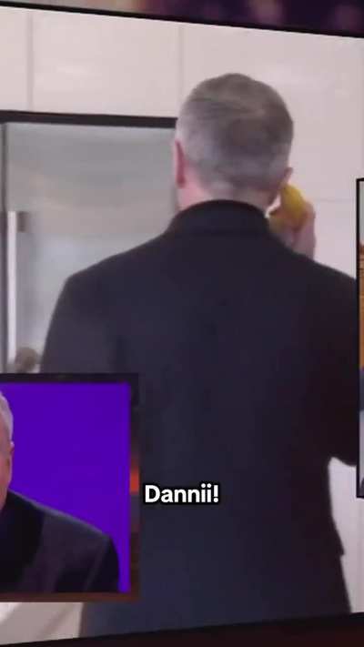Louis Walsh goes bananas
