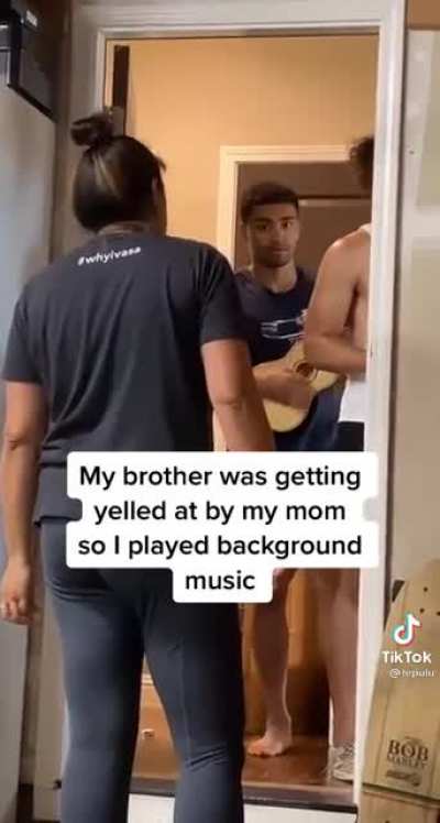 When music diffuses the situation: