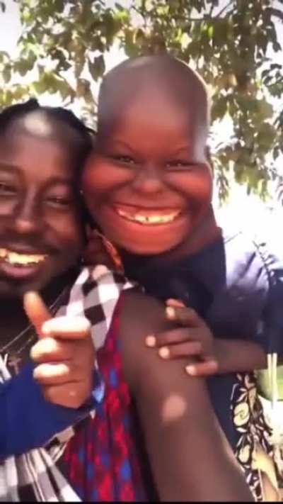 We are from the Maasai tribe and tried some funny filters for the first time, the kids can&rsquo;t get enough of them now and ask me to play with them every day