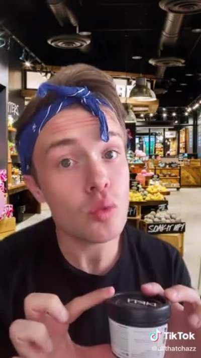 Walking into Lush