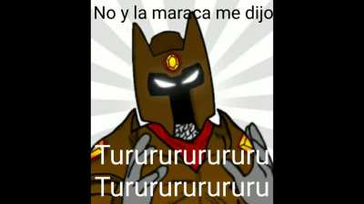 No y la maraca me dijo