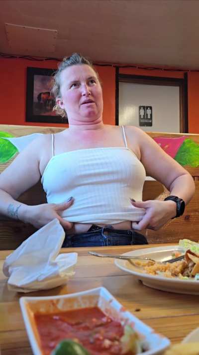 Mexican food and nipples for you 