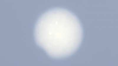 Solar eclipse made with pinhole camera