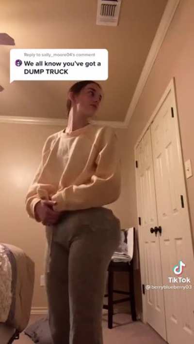 She&rsquo;s got a DUMP TRUCK