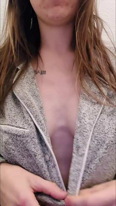 Start your day by sucking on my tits💦 [Drop] [OC]
