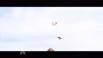 Anthony Mackie's hilarious reaction at his first Falcon clip from 'The Winter Soldier'