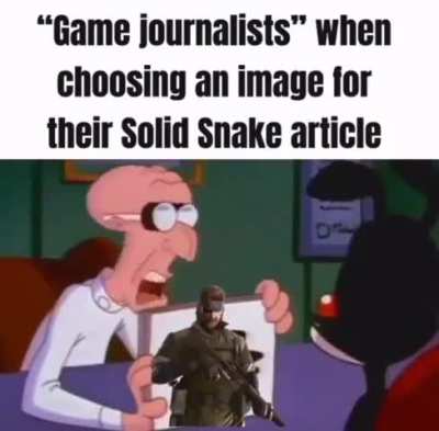 Sorry, that&rsquo;s not the real Solid Snake