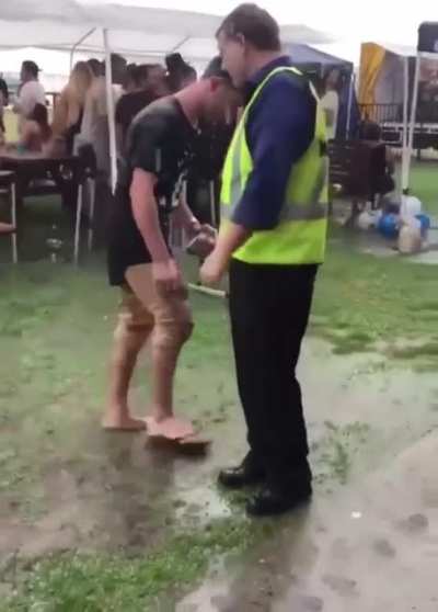 Look at this puddle