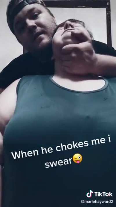 thats some lame ass choke