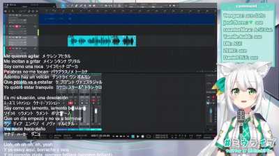 Vtuber japonesa cantando "Lamento Boliviano"