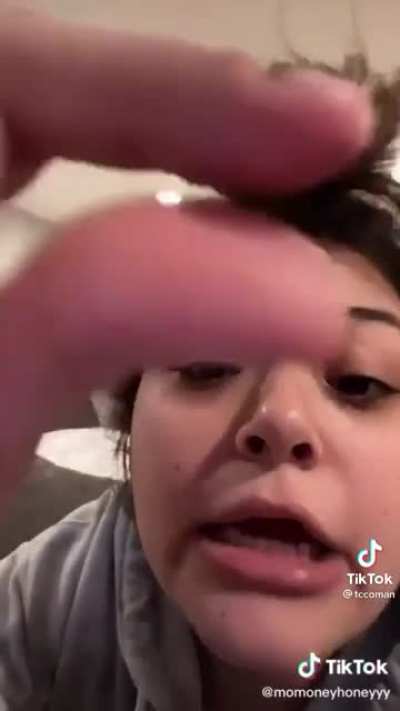 Ungrateful girl doesn't understand why people serve in the army