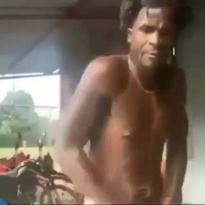 Dude's preaching on how he has sex in front of kids and letting them play with his dick after. I mean...