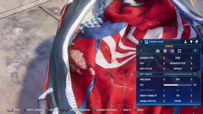 skin on the suit in peters bag&hellip;